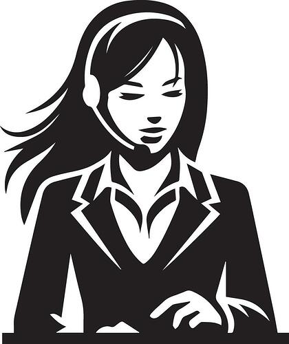 call-center-woman-silhouette-illustration-call-center-girl-vector